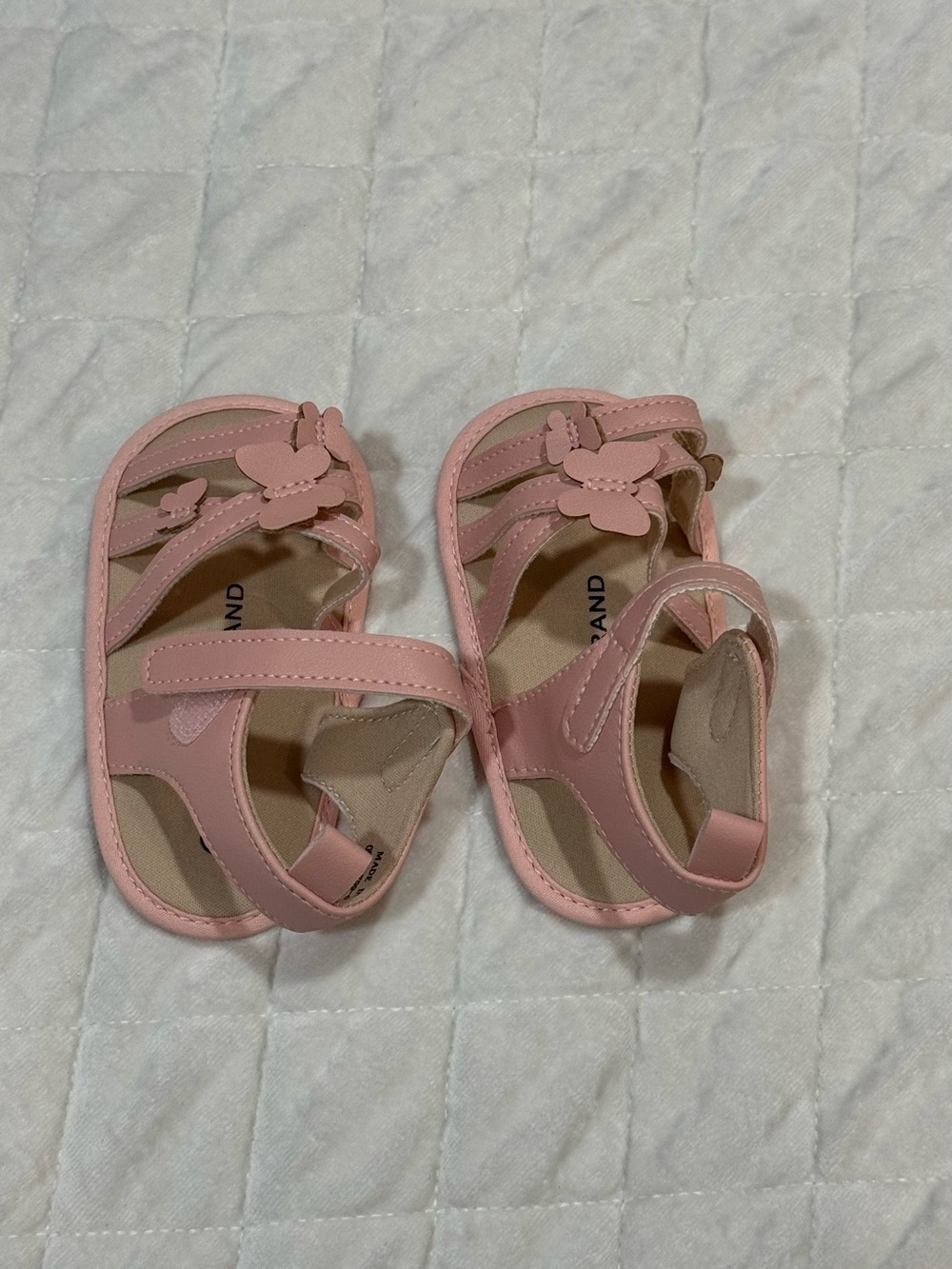 Lucky Brand Toddler Pink Butterfly Sandals